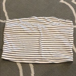 Garage Stripped Tube Top